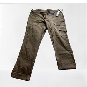 NWT Lee Midrise Fit Brown Pants